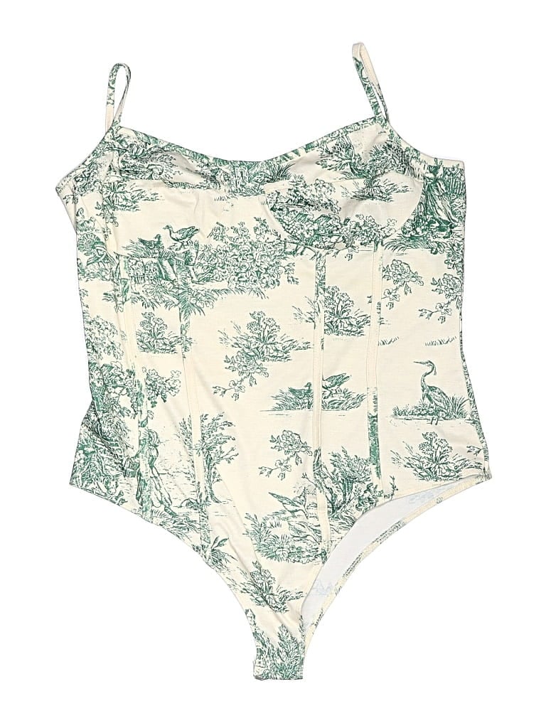 Pre-owned Cider Bodysuit In Green