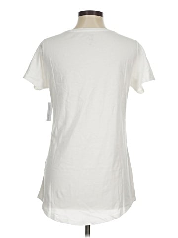 New York & Company Short Sleeve T-Shirt (view 2)
