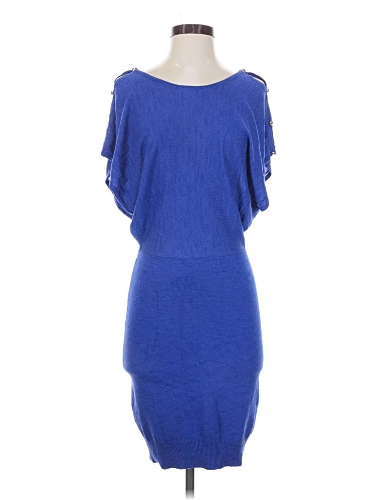 Pre-owned Armani Exchange Casual Dress In Blue