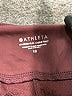 Athleta Solid Burgundy Active Pants Size 12 - photo 7