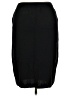 St. John Solid Black Casual Skirt Size 14 - photo 2