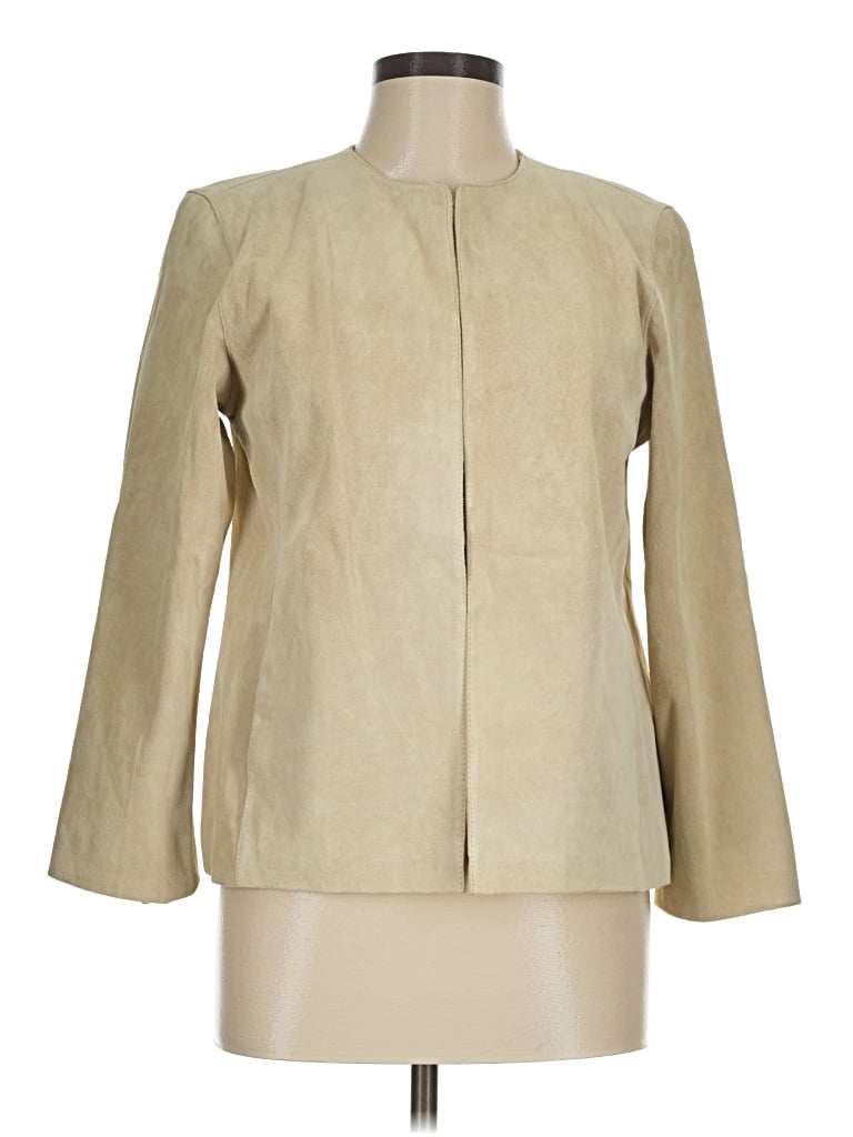 Pre-owned Merona Coat In Tan