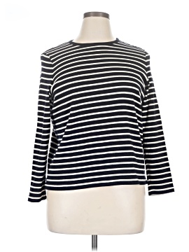 Lauren by Ralph Lauren 3/4 Sleeve T-Shirt (view 1)