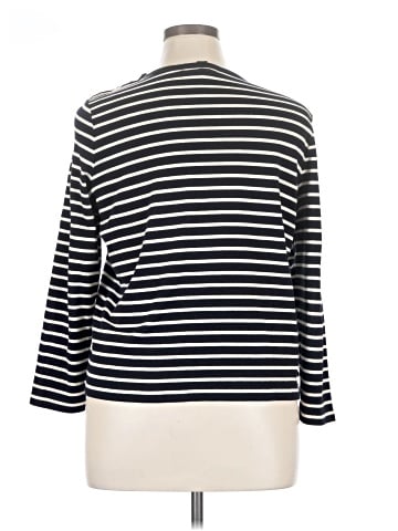 Lauren by Ralph Lauren 3/4 Sleeve T-Shirt (view 2)