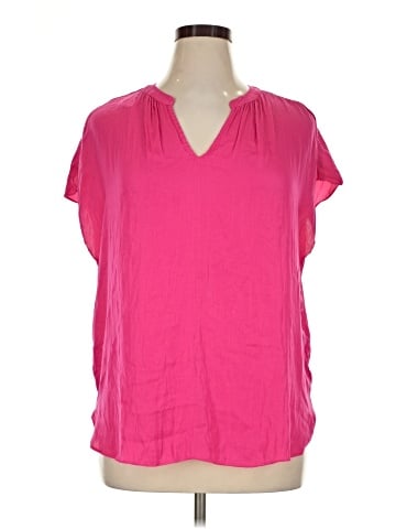 RACHEL Rachel Roy Short Sleeve Blouse (view 1)