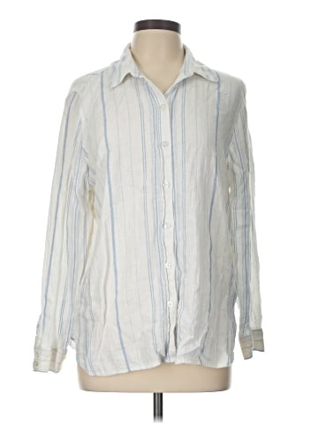 CALVIN KLEIN JEANS Long Sleeve Button-Down Shirt (view 1)