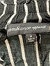 Ambiance Apparel 100% Rayon Stripes Black Shorts Size M - photo 3