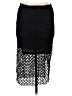 Say What? 100% Polyester Polka Dots Black Formal Skirt Size M - photo 1