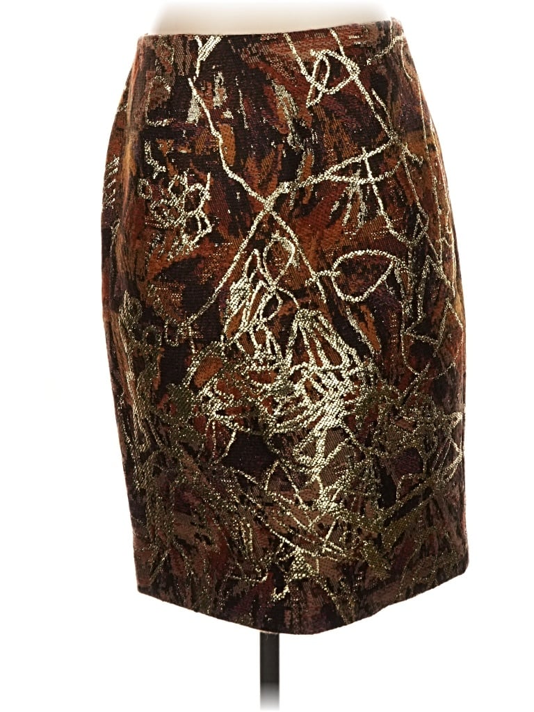 Pre-owned Worth New York Formal Skirt In Brown