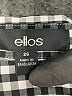 Ellos 100% Cotton Houndstooth Silver Long Sleeve Button-Down Shirt Size 26 - photo 7