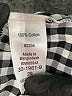Ellos 100% Cotton Houndstooth Silver Long Sleeve Button-Down Shirt Size 26 - photo 8