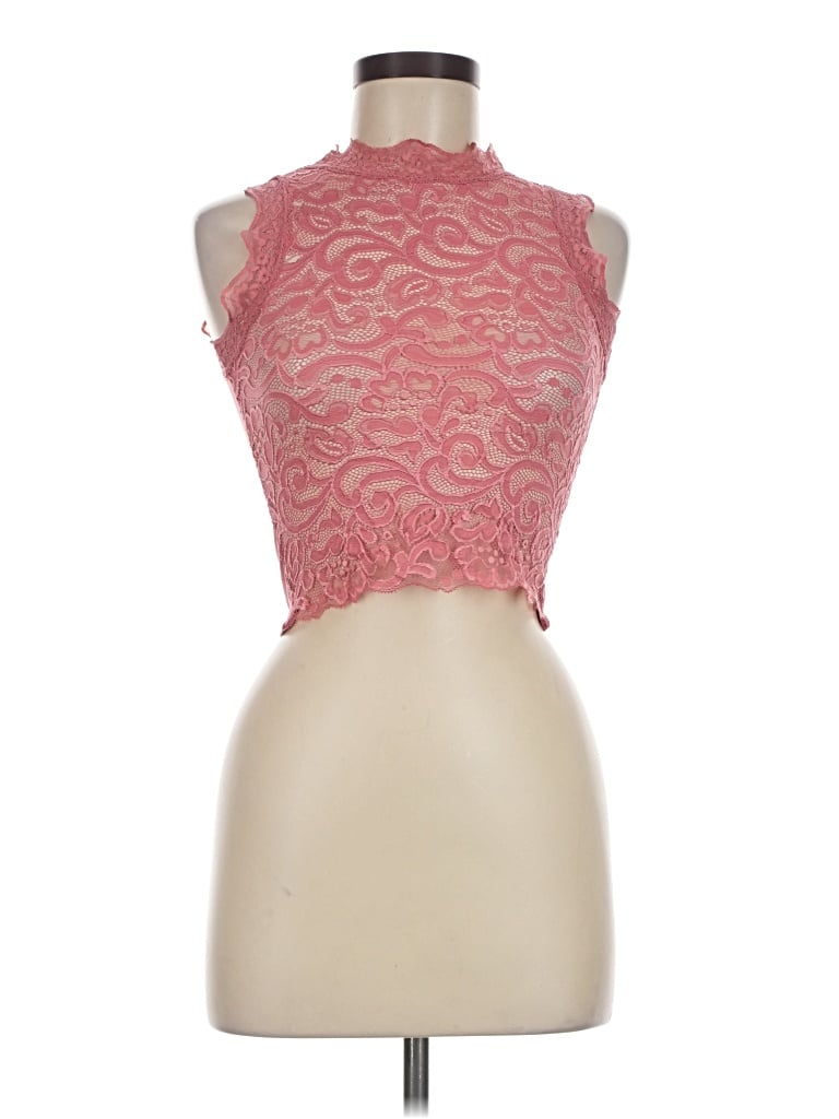 Pre-owned Dynamite Sleeveless Blouse In Pink