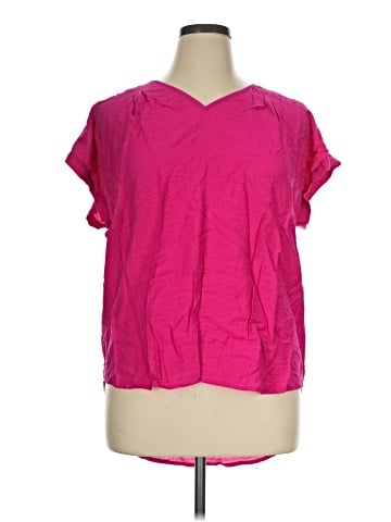 Simply Vera Vera Wang Short Sleeve Blouse (view 1)