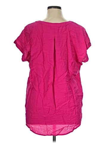 Simply Vera Vera Wang Short Sleeve Blouse (view 2)