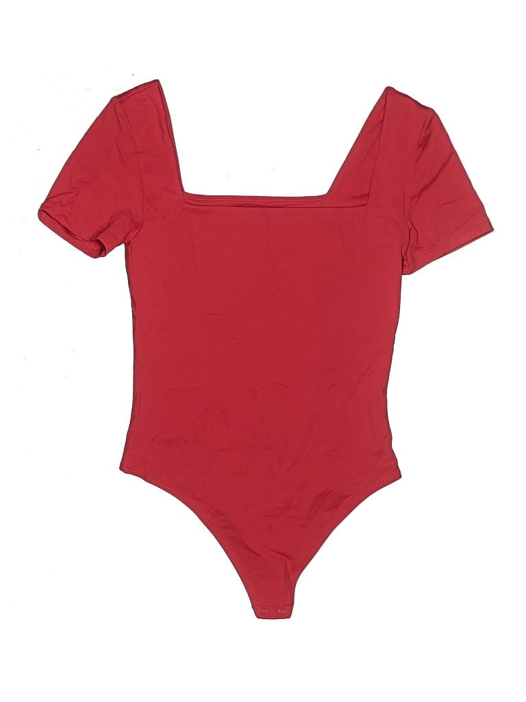 Pre-owned Babaton Bodysuit In Red