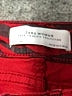 Zara Animal Print Red Jeans Size 6 - photo 4