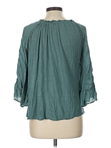 Vintage America Blues 3/4 Sleeve Blouse (view 2)