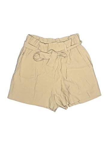 Ann Taylor Khaki Shorts (view 1)