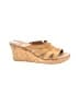 Crocs Tan Wedges Size 8 - photo 1