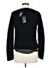 Lucky Brand Solid Black Pullover Sweater Size L - photo 2