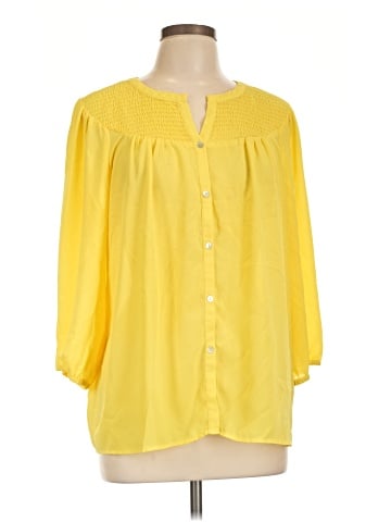 NANETTE Nanette Lepore 3/4 Sleeve Blouse (view 1)