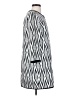St. John Chevron-herringbone Silver Casual Dress Size S - photo 4