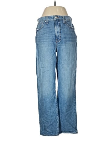Madewell The Curvy Perfect Vintage Straight Jean in Seyland Wash (view 1)