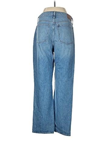 Madewell The Curvy Perfect Vintage Straight Jean in Seyland Wash (view 2)