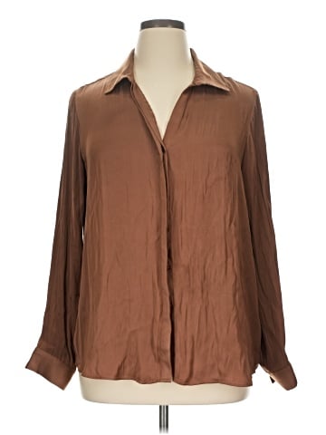 Maison d' Amelie Long Sleeve Blouse (view 1)