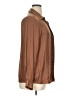 Maison d' Amelie 100% Polyester Brown Long Sleeve Blouse Size XL - photo 4