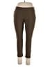 Eileen Fisher Solid Brown Active Pants Size L - photo 1