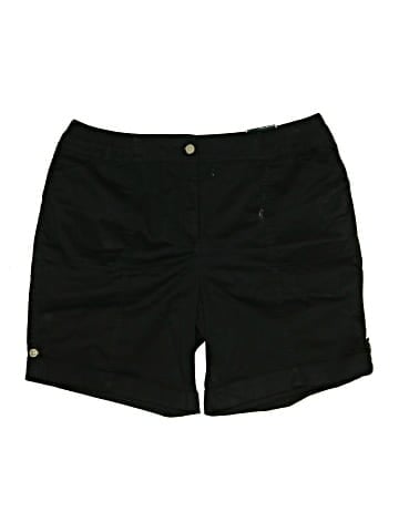 Karen Scott Khaki Shorts (view 1)