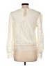 Ultra Pink 100% Polyester Ivory Long Sleeve Blouse Size L - photo 2