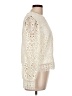 Ultra Pink 100% Polyester Ivory Long Sleeve Blouse Size L - photo 4