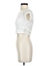 C'est Toi White Short Sleeve Top Size S - photo 5
