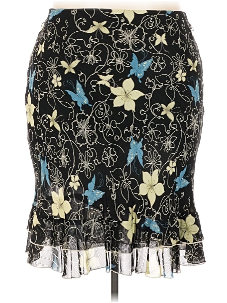 Pre-owned Lily Casual Skirt In Black