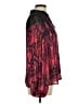 Maison d' Amelie 100% Polyester Red Long Sleeve Blouse Size M - photo 4