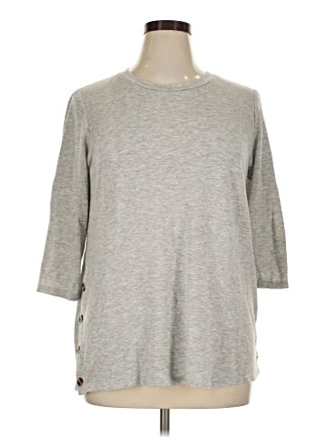 Bobeau Pullover Sweater (view 1)