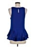 Milly Blue Sleeveless Blouse Size 8 - photo 2