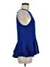 Milly Blue Sleeveless Blouse Size 8 - photo 4