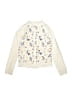 OshKosh B'gosh Floral Ivory Track Jacket Size 10 - photo 1