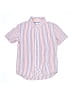 Gap Kids Stripes Orange Short Sleeve Button-Down Shirt Size 10 - photo 1