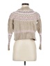 LoveShackFancy 100% Wool Tan Wool Pullover Sweater Size M - photo 1
