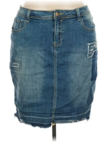Lane Bryant Denim Skirt (view 1)