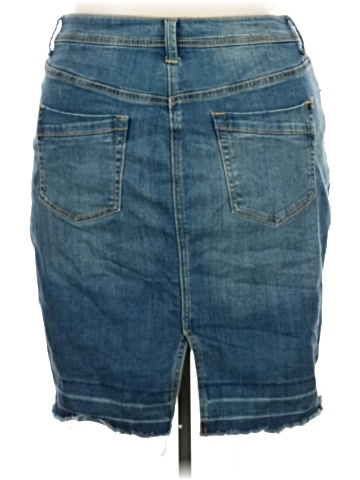 Lane Bryant Denim Skirt (view 2)