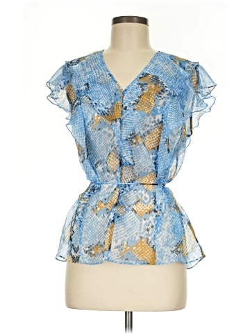 Karen Millen Short Sleeve Blouse (view 1)