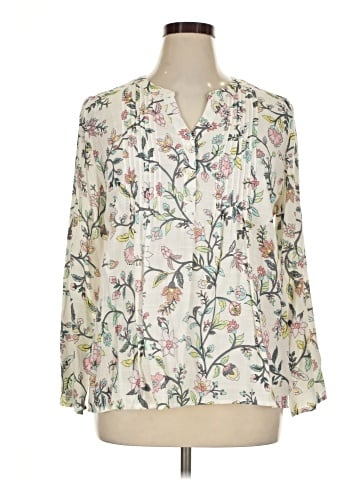 Studio Works 3/4 Sleeve Blouse (view 1)