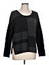 CALVIN KLEIN JEANS Color Block Black Pullover Sweater Size L - photo 1