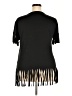 Love Black Short Sleeve Top Size 4X - photo 2