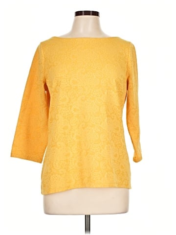 St. John's Bay 3/4 Sleeve Top (view 1)